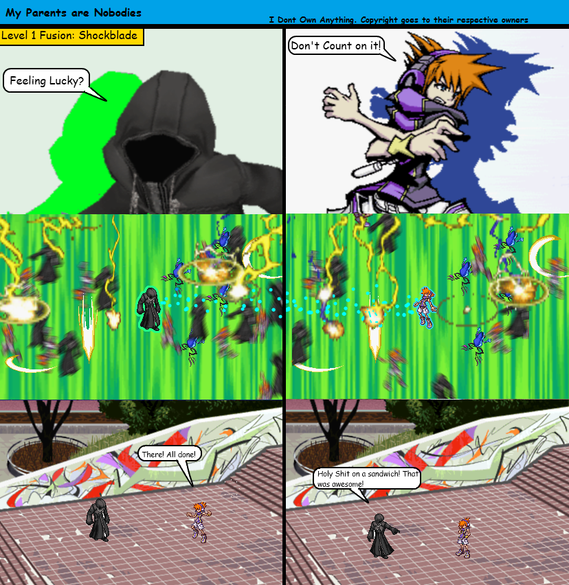 Fusion Attack: Shockblade!