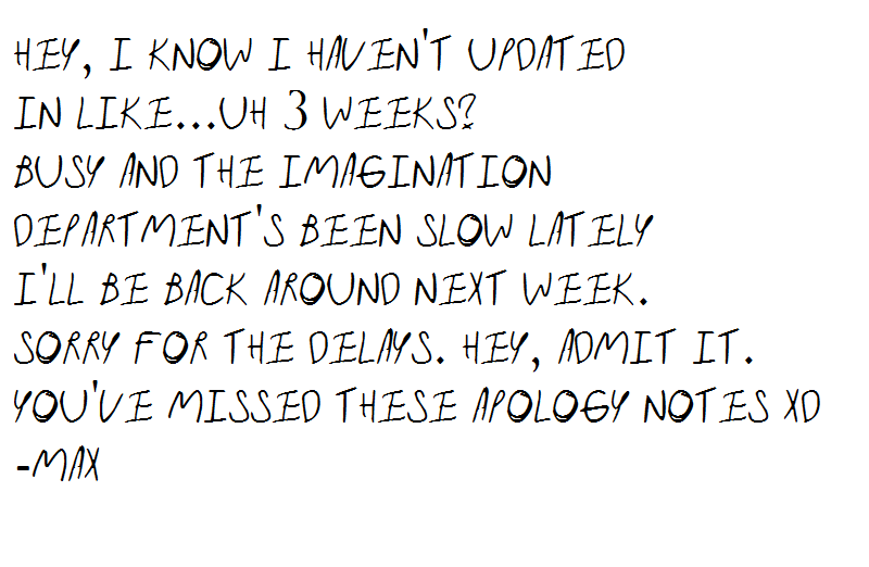 Apology Note: The Return of the Fucking Piece of Useless