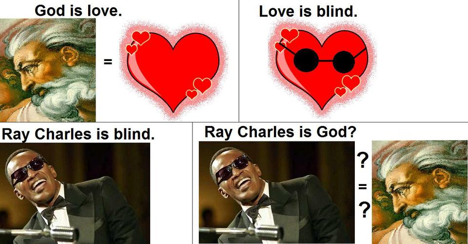 Ray Charles is God.