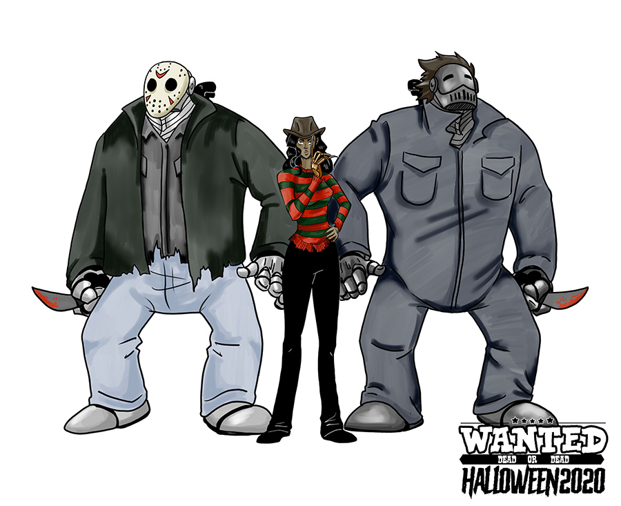 Halloween 2020 - Sheriff Charlie and her Deputies