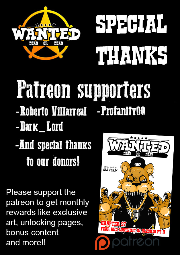 Patreon Supporters - November/December