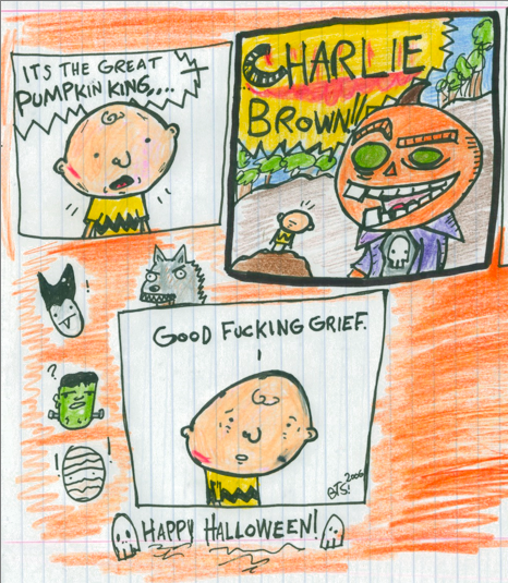 Its a crappy comic, Charlie Brown!
