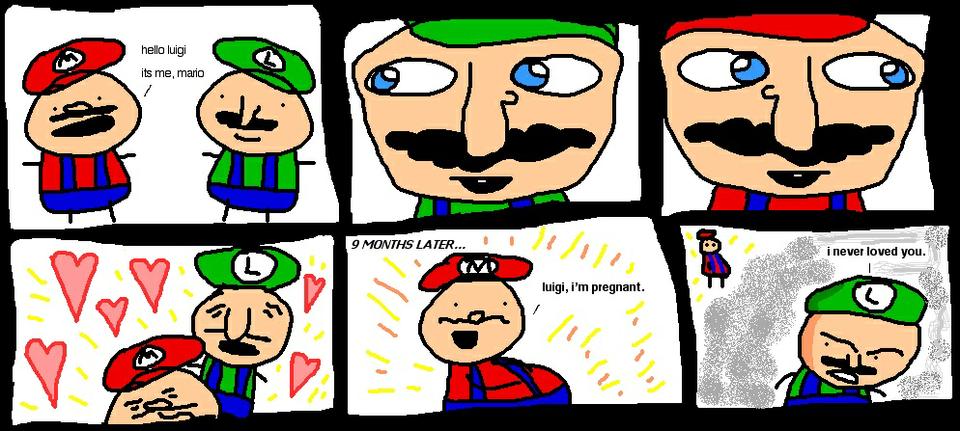 MARIO AND LUIGI FAN COMIC LOL