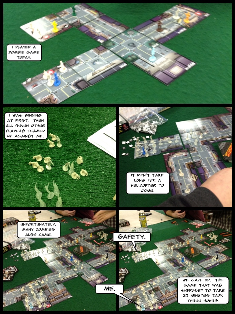 I got eaten. I did not enjoy it.