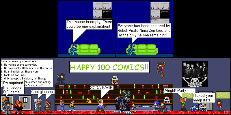 OMG 100 COMICS!