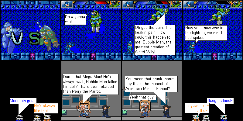 130-Mega Man vs. Bubble Man