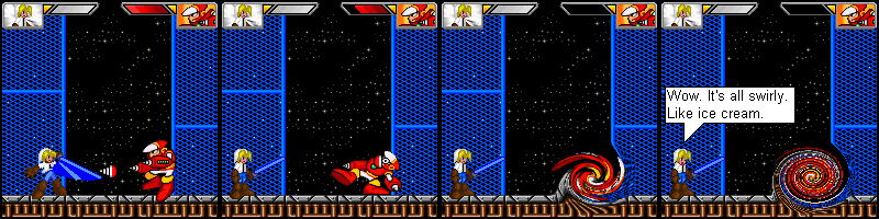 134-Saber Knight vs. Crash Man 2