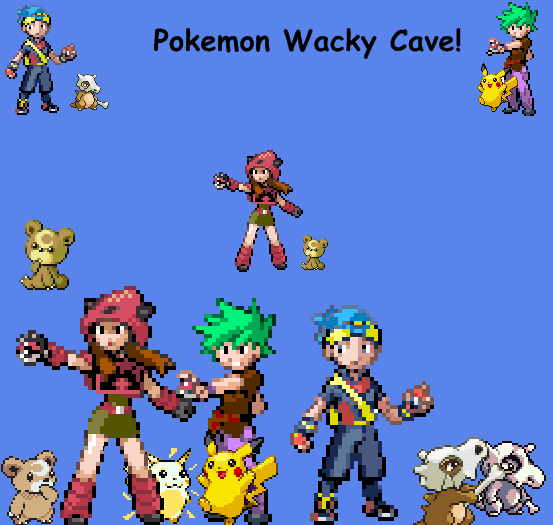 Pokemon Wacky Cave Front Cover