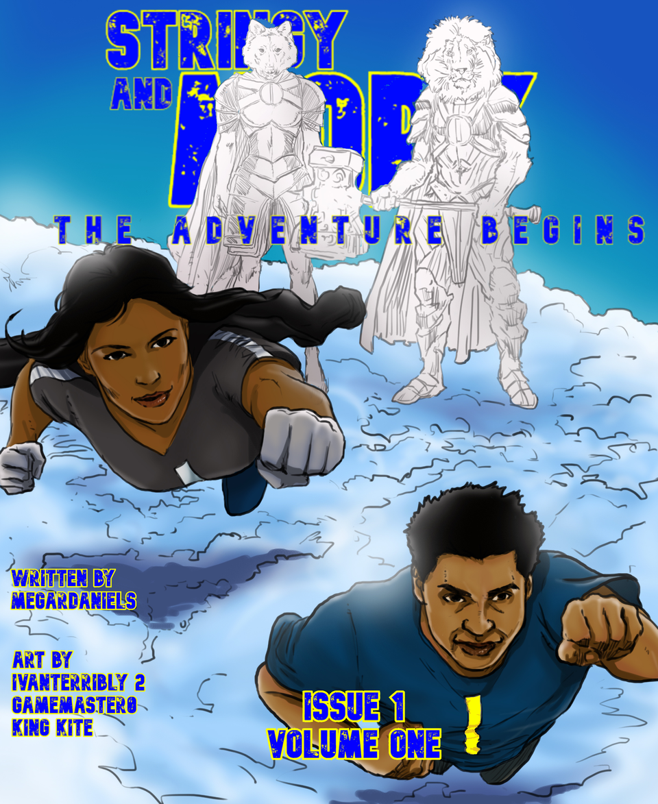 FRONT COVER: The Adventure Begins Iss. #1 Vol. #1