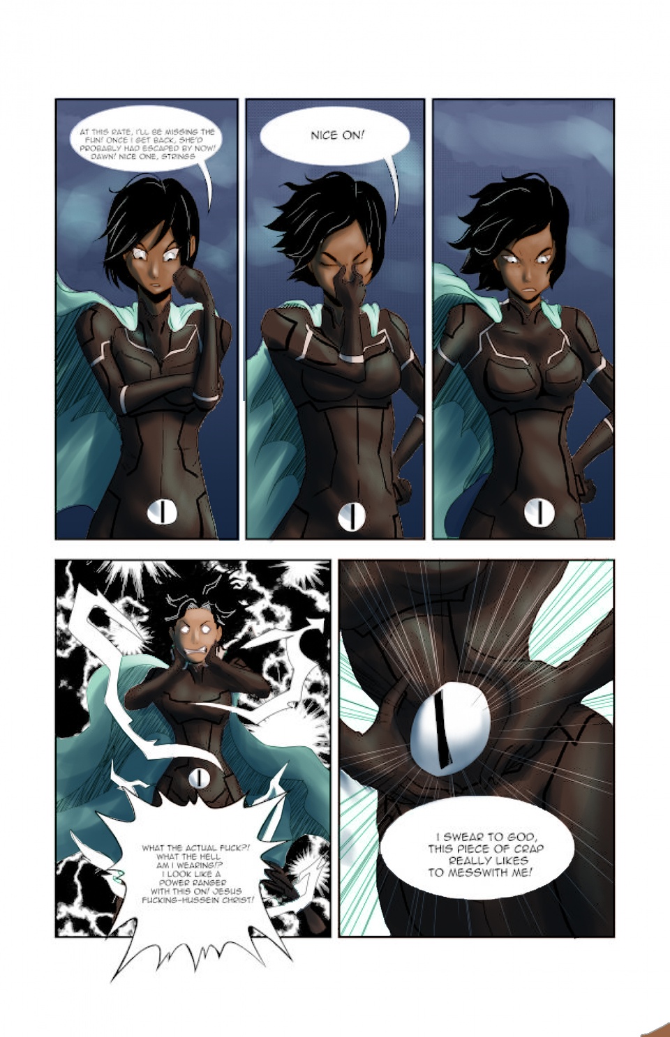 PAGE TWO: The Adventure Begins Iss. #2 Vol. #1