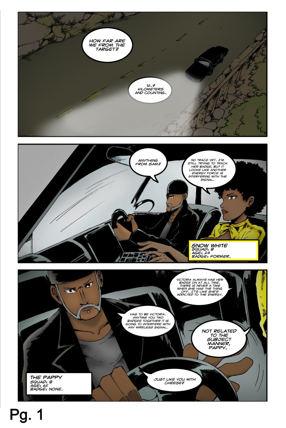 PAGE ONE: The Adventure Begins Iss. #3 Vol. #1