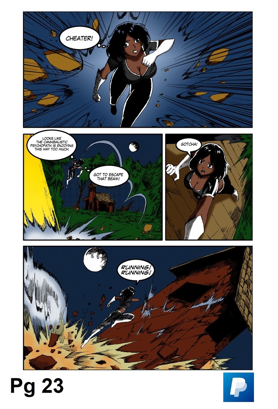 PAGE TWENTY-THREE: The Adventure Begins Iss. #3 Vol #1