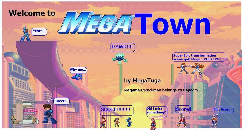 Title - The gateway to MegaTown