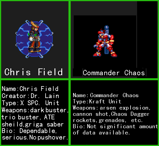 Comic 5: Chris Field's Profile