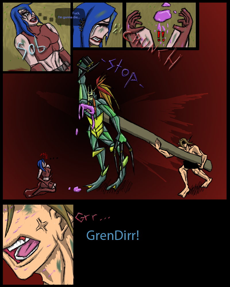 Chapter 0, page 14- Near death experience