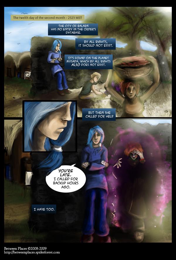 Chapter one - page one