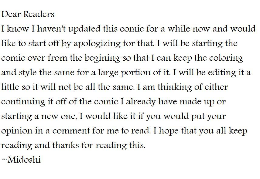 Message to Readers