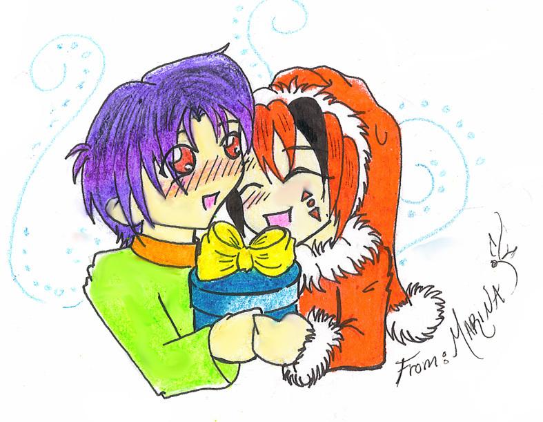 rina chirstmas art