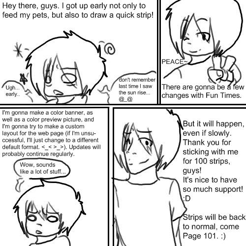 Page 100: Thanks guys!