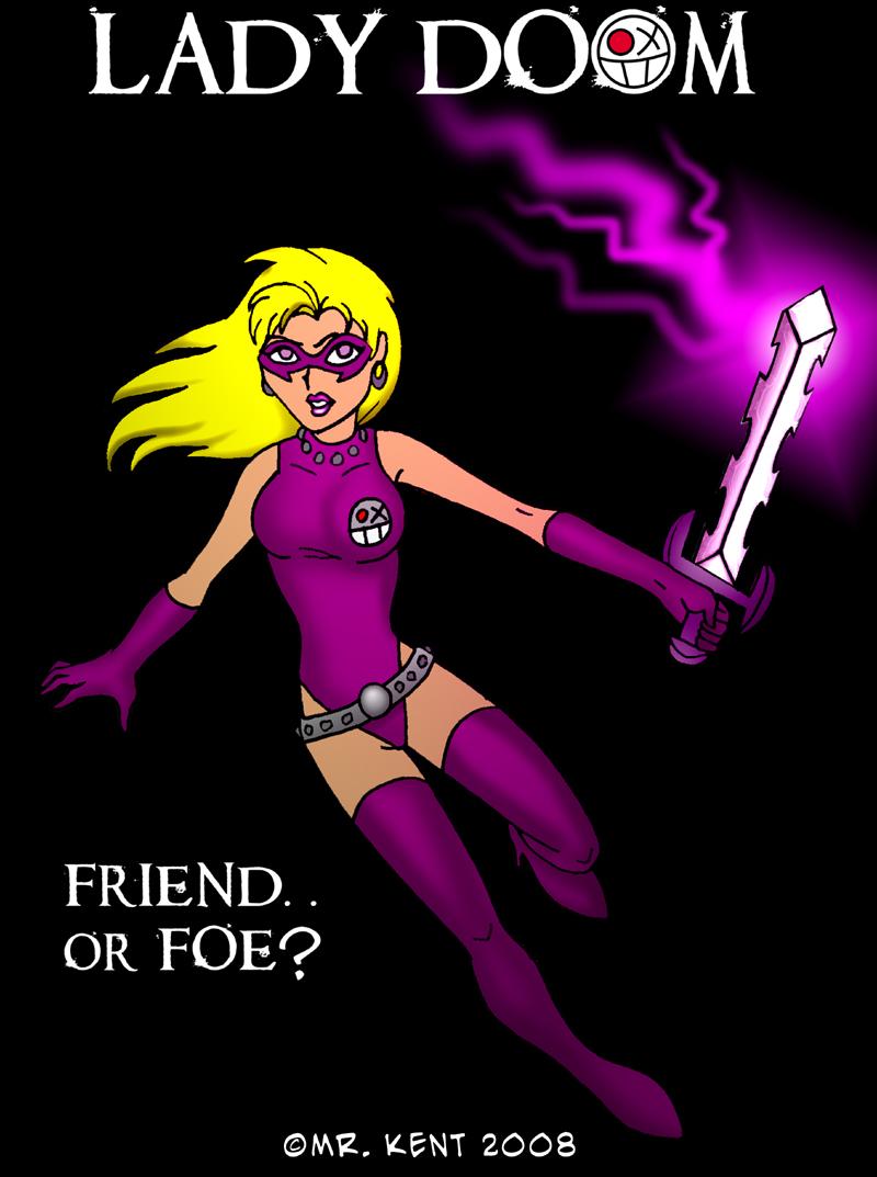 Lady Doom: Friend or Foe? Cover