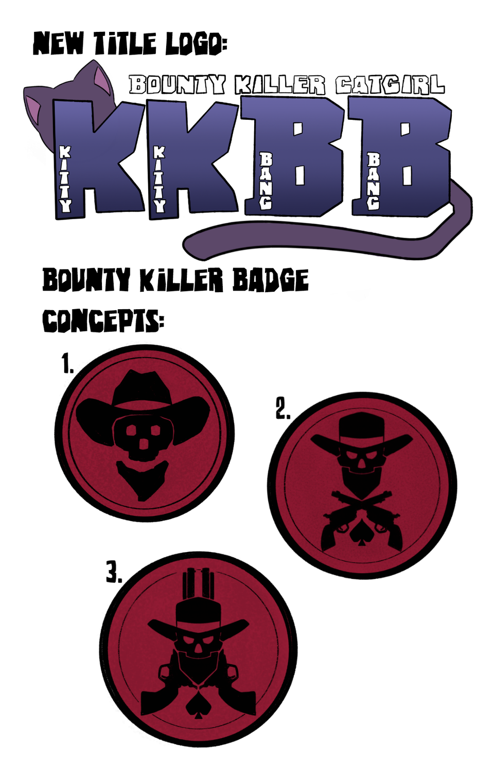 Reboot Concept: New Title Logo and BK Badges 