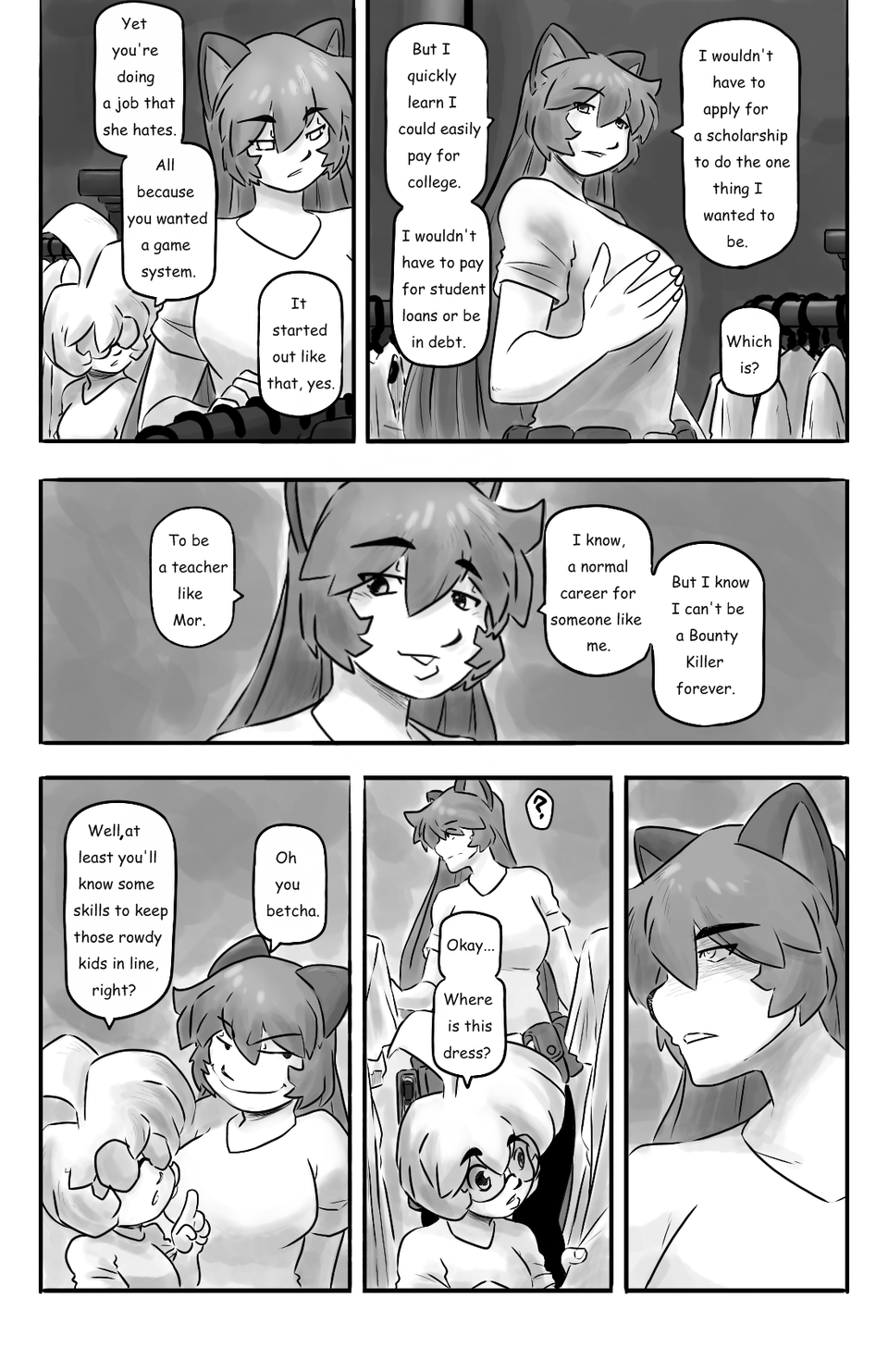 The Girl and The Trouble That Follows pg.11