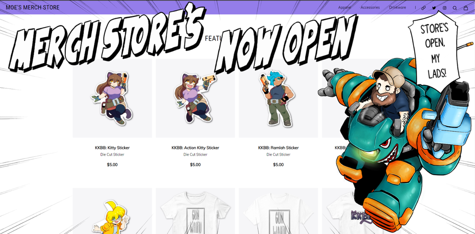 MERCH STORE ON SPRING NOW OPEN (Links in the Description)