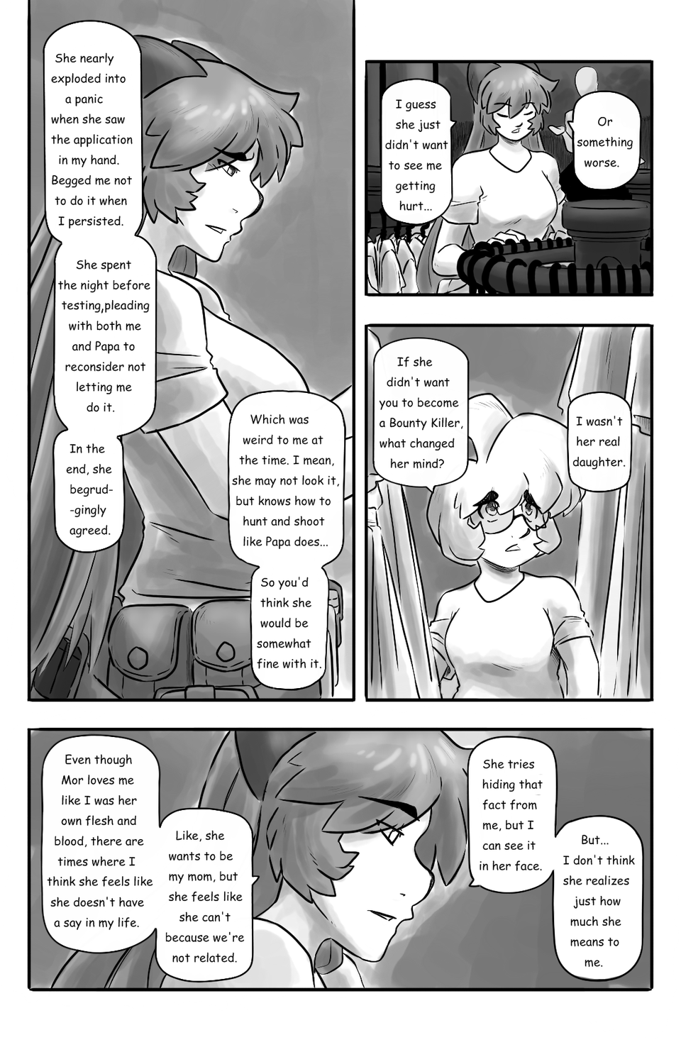 The Girl and The Trouble That Follows pg.9