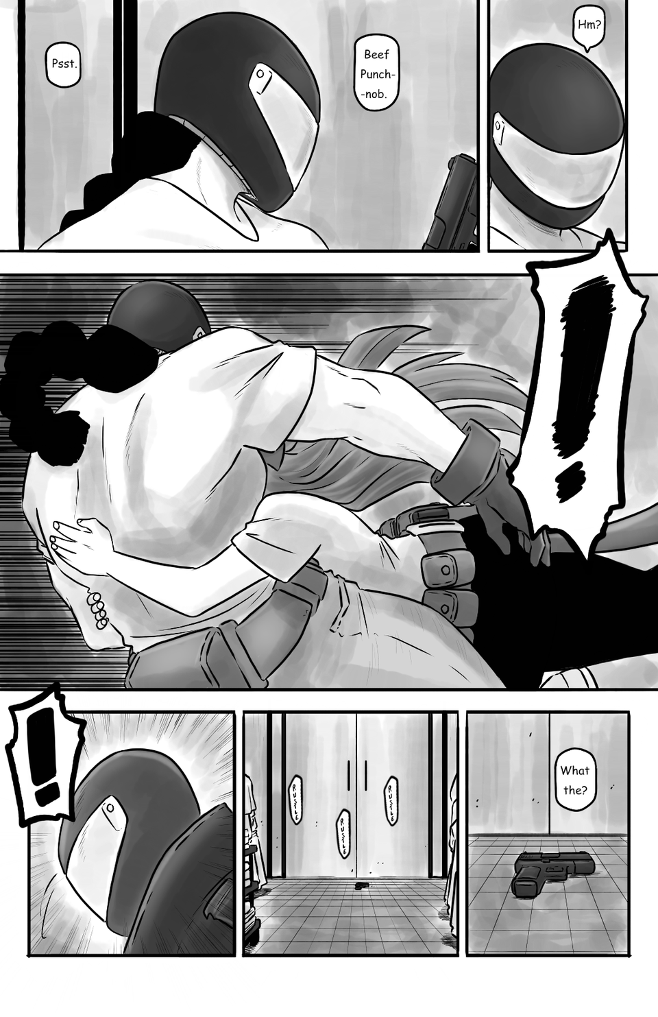 The Girl and The Trouble That Follows pg.17