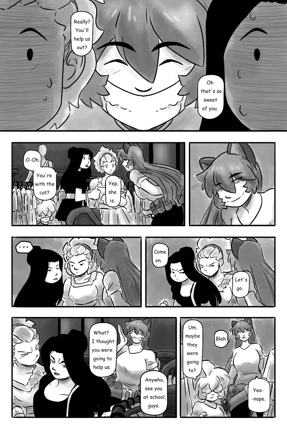The Girl and The Trouble That Follows pg.7