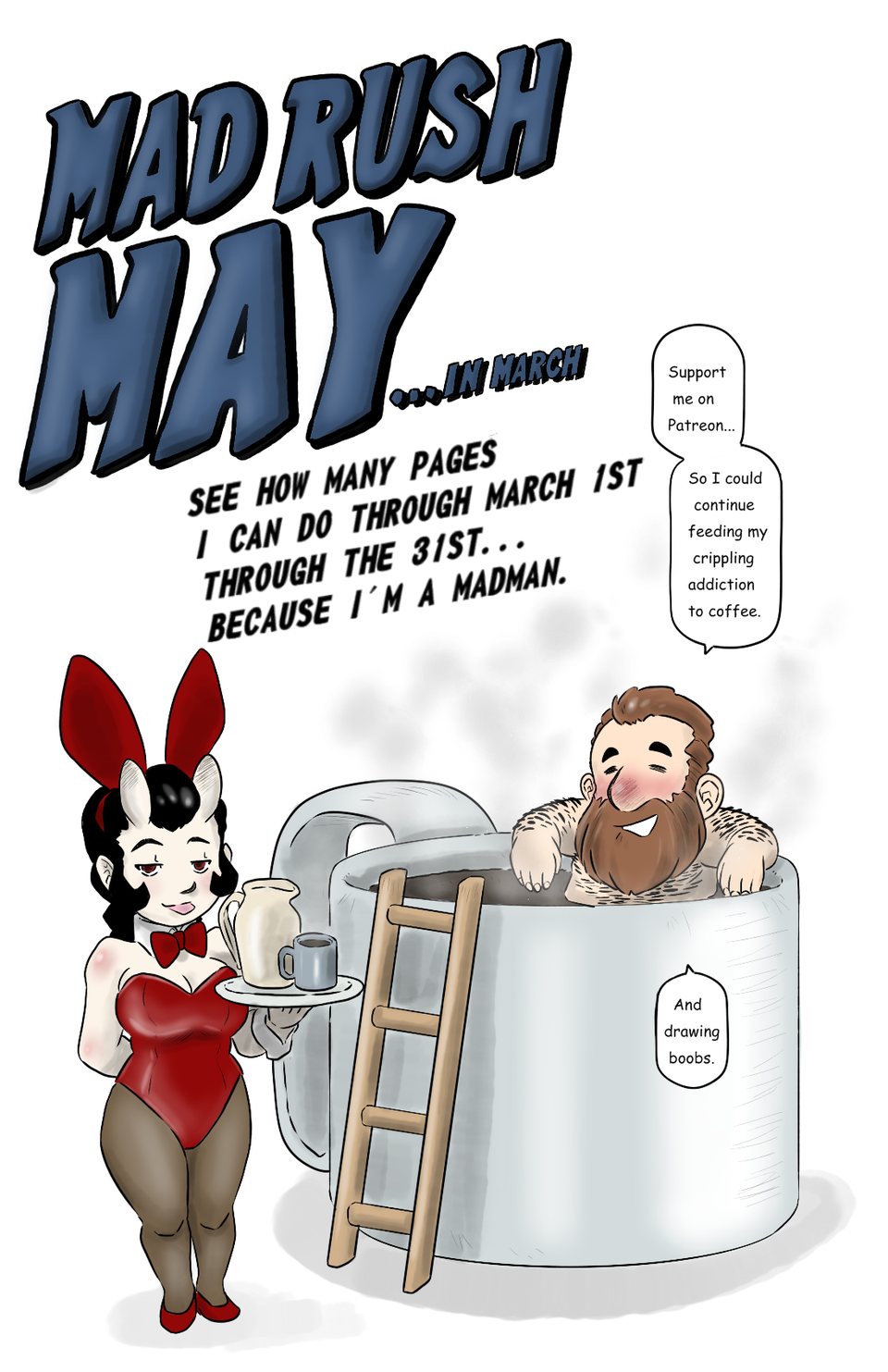 MAD RUSH MAY (in March)  ANNOUNCEMENT 