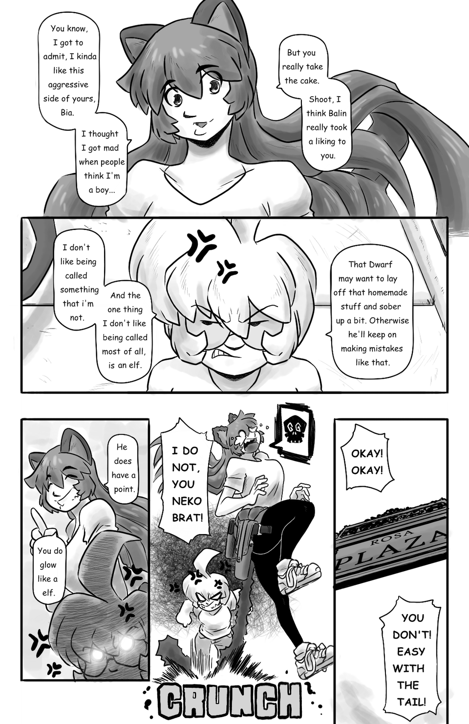 The Girl and The Trouble That Follows pg.2