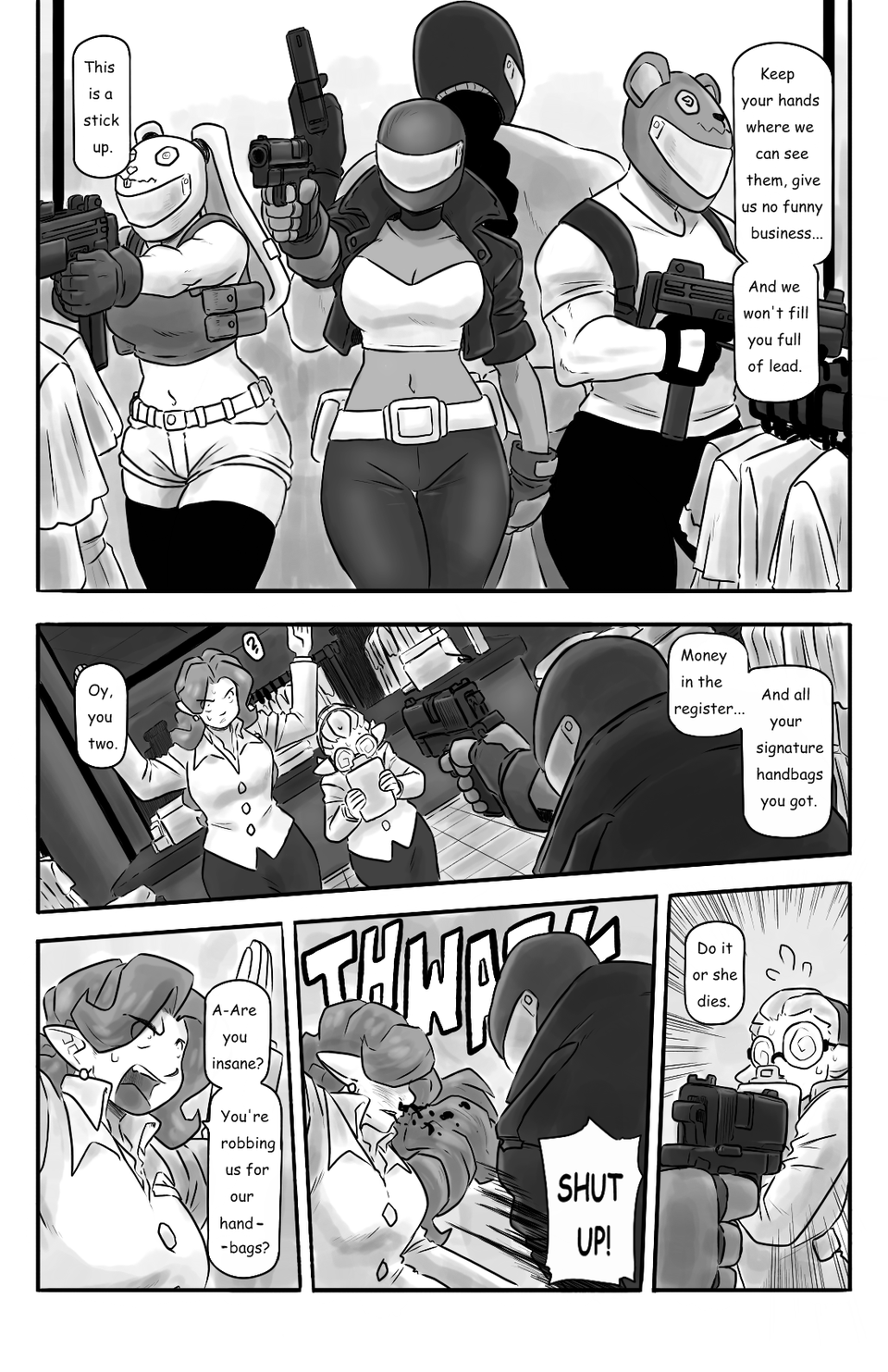 The Girl and The Trouble That Follows pg.14