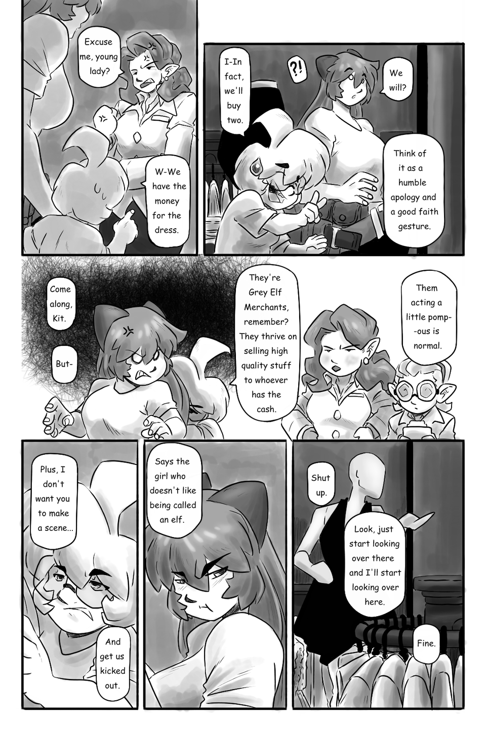 The Girl and The Trouble That Follows pg.5