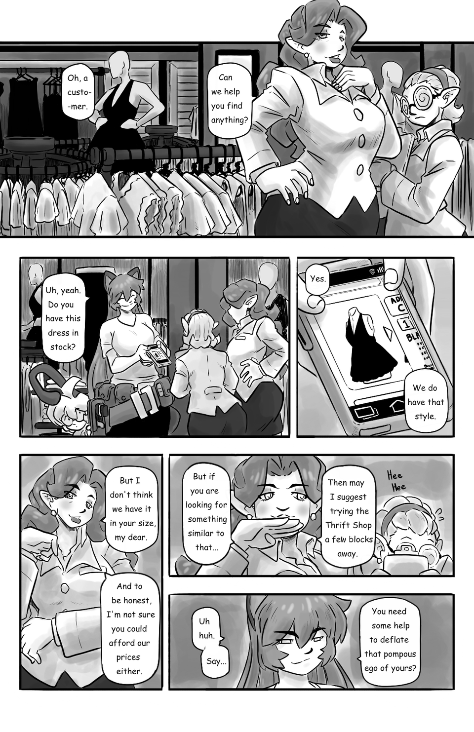 The Girl and The Trouble That Follows pg.4