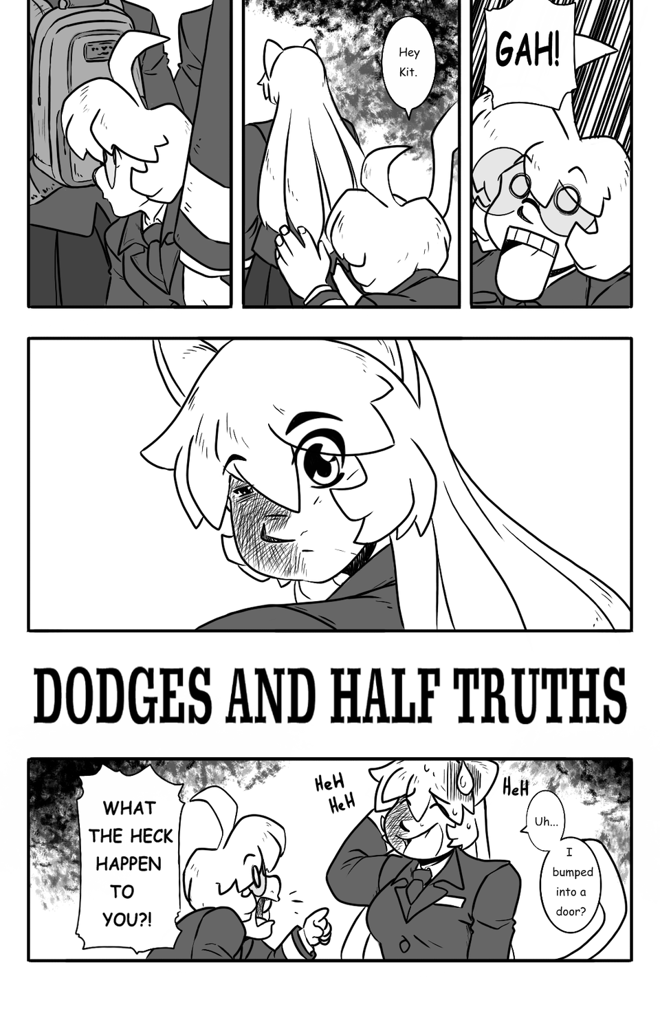 Dodges and Half Truths pg.1