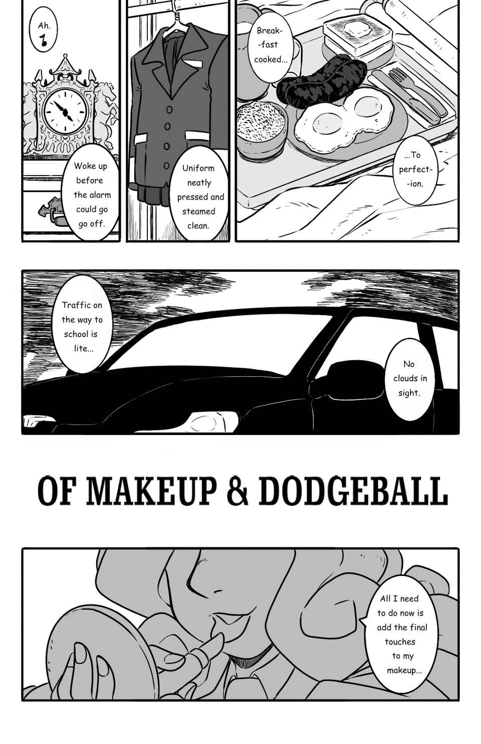Of Makeup and Dodgeballs pg.1