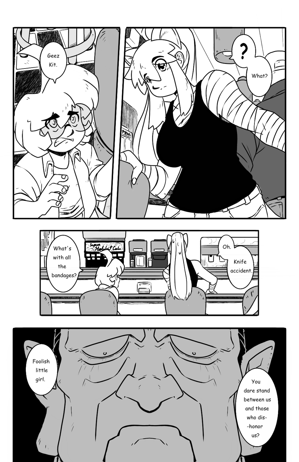 Dodges and Half Truths pg.3
