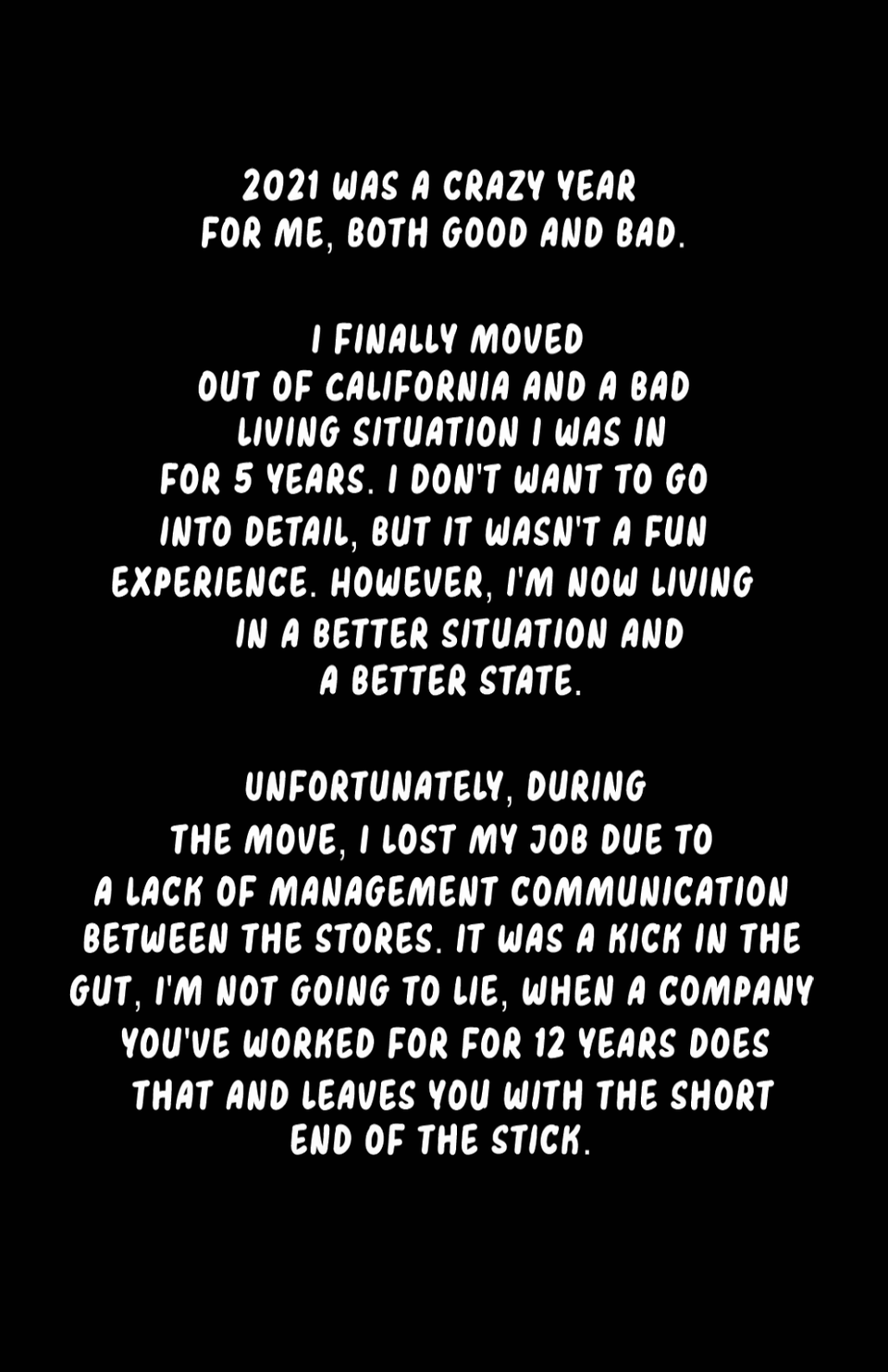 Reflecting on the year: Happy New Year