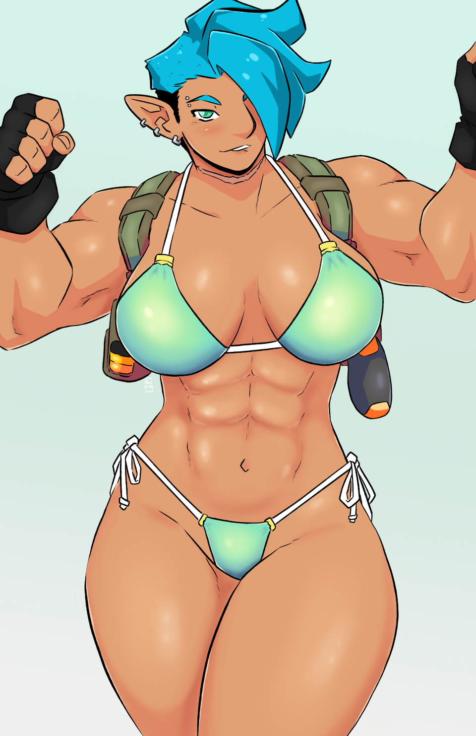 Cinnamon Roll Swimsuit Memorial Day... Thingie-3