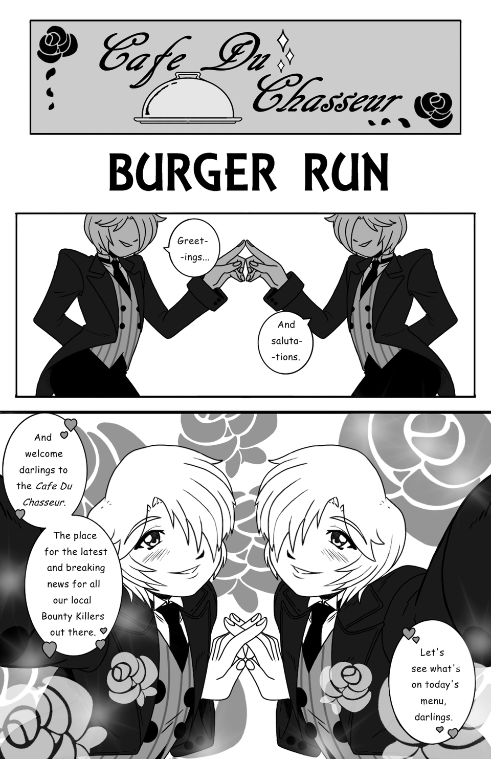 Burger Run pg.1