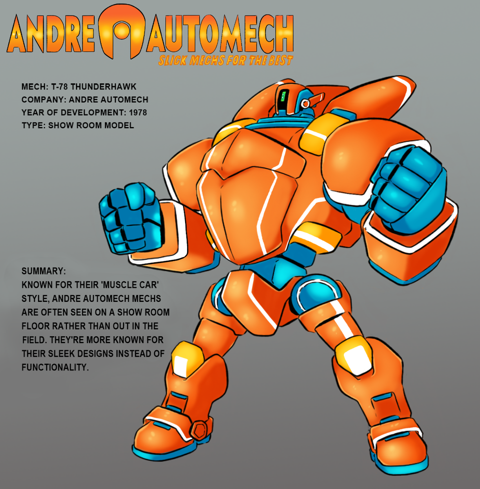 Bonus: Andre Automech T-79 Thunderhawk 