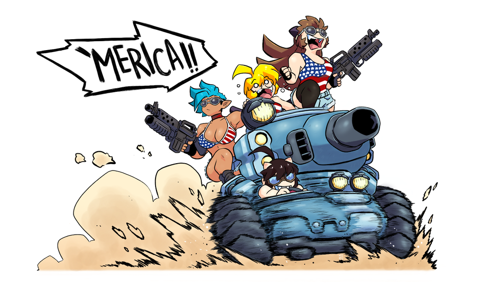 'MERICA Tank Ride