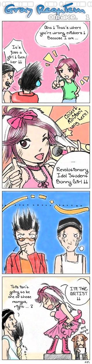 01.Omake : "Revolutionary Idol Student Bunny Girl"