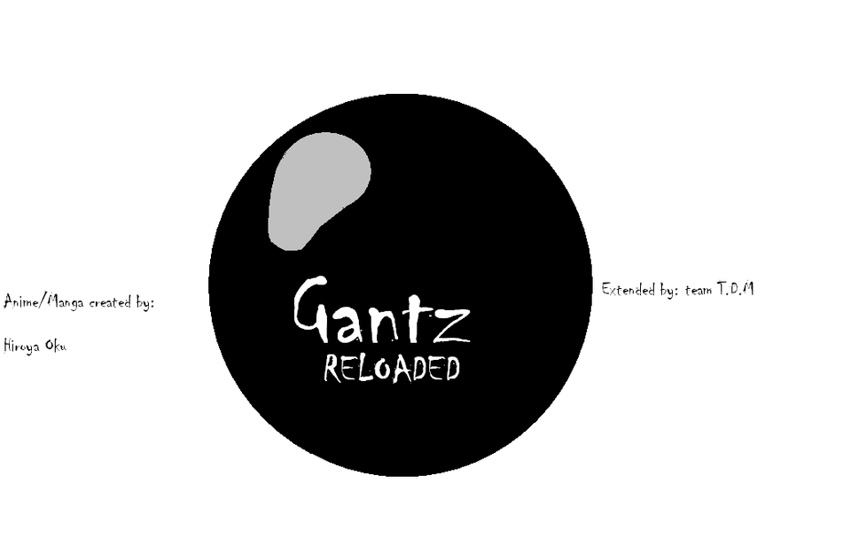 Gantz reloaded cover