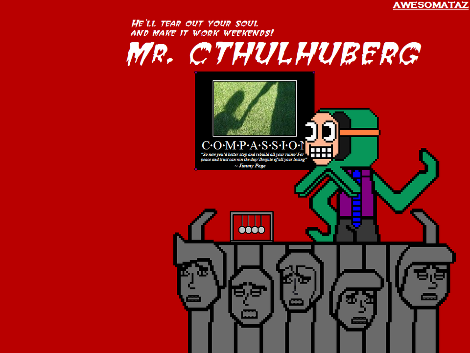 EXTRA STUFF: Mr. Cthulhuberg Wallpaper