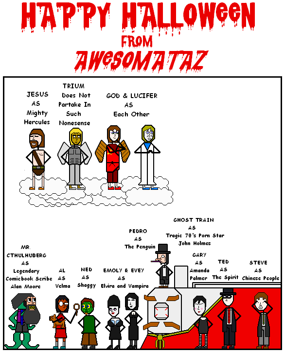 Happy Halloween From Awesomataz!