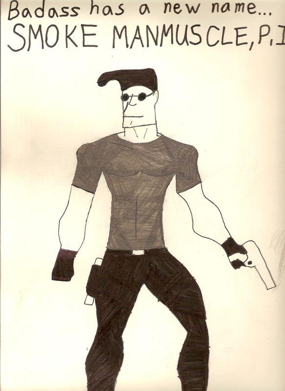 FAN ART: Smoke Manmuscle by Jared