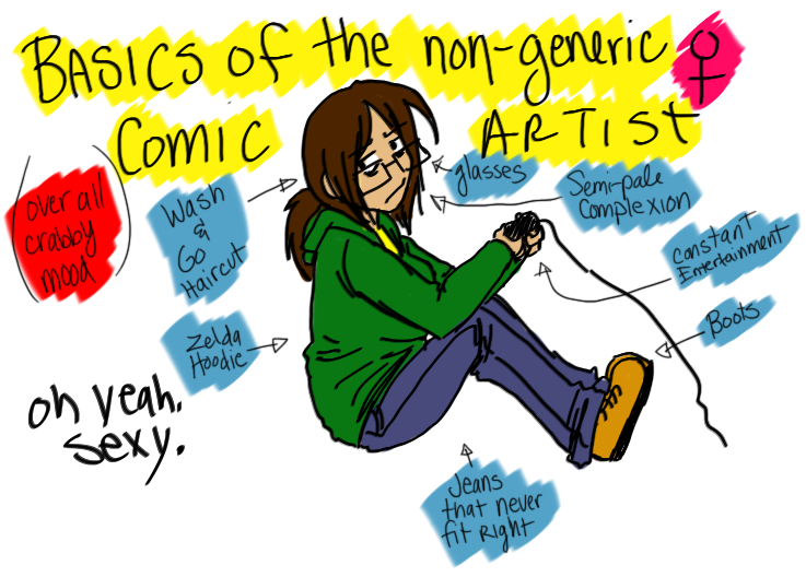 #48 - Basics of a Non-Generic Female Comic Artist.