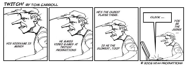 New T&P Comic: TWITCH!